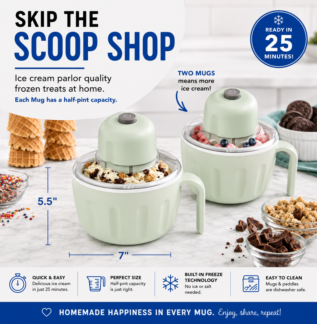 Frostly™ At home ice cream maker