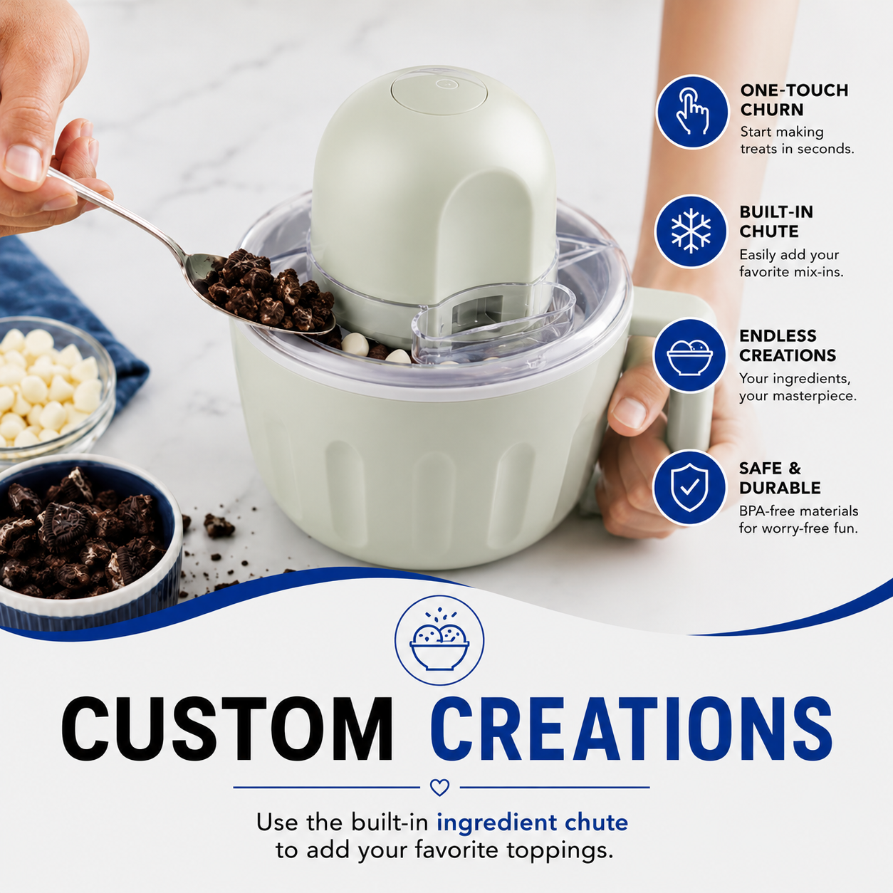 Frostly™ At home ice cream maker