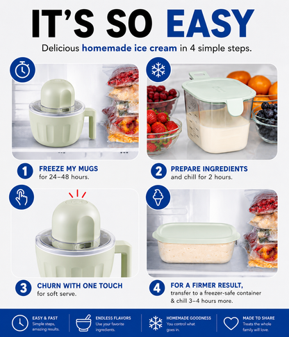 Frostly™ At home ice cream maker