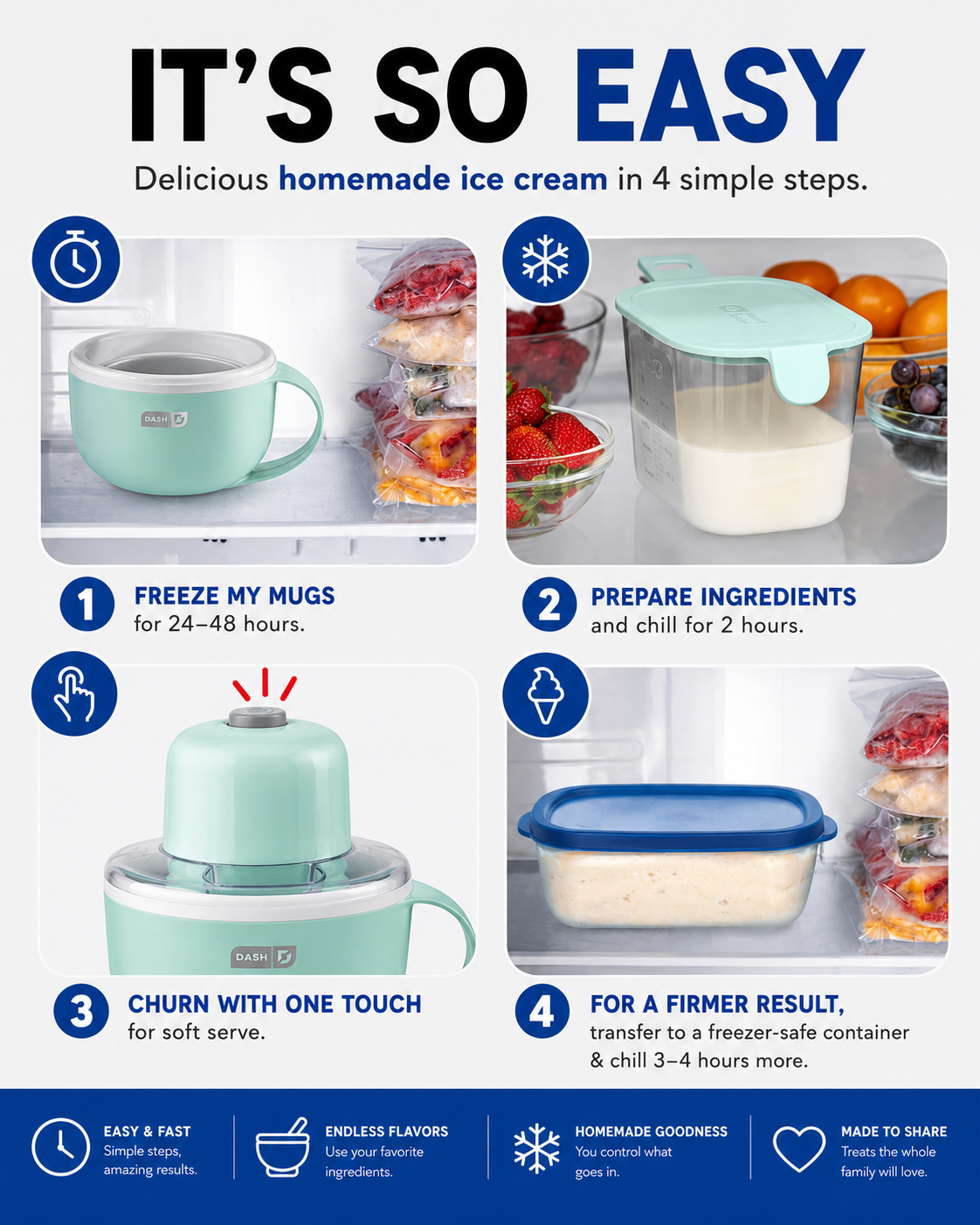Frostly™ At home ice cream maker
